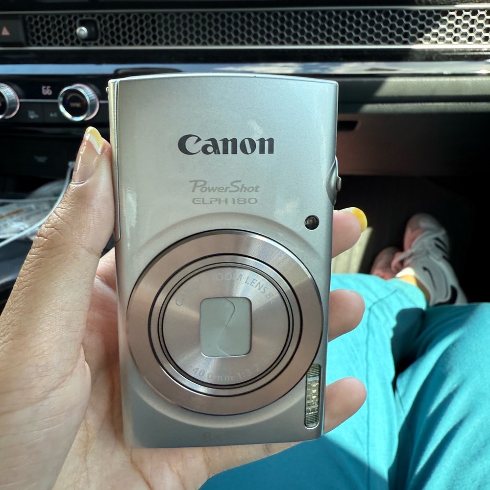 Canon PowerShot ELPH 180 Silver Camera